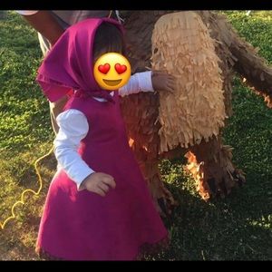 Masha and the bear costume